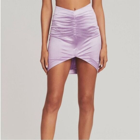 Retrofete Dehl skirt Lilac NWT size large - Picture 1 of 9